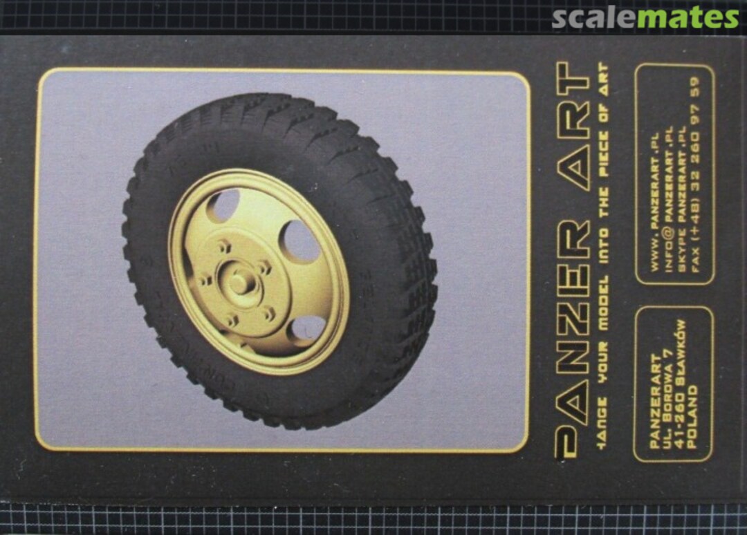 Boxart Ford 3000 Road Wheels RE35-332 Panzer Art