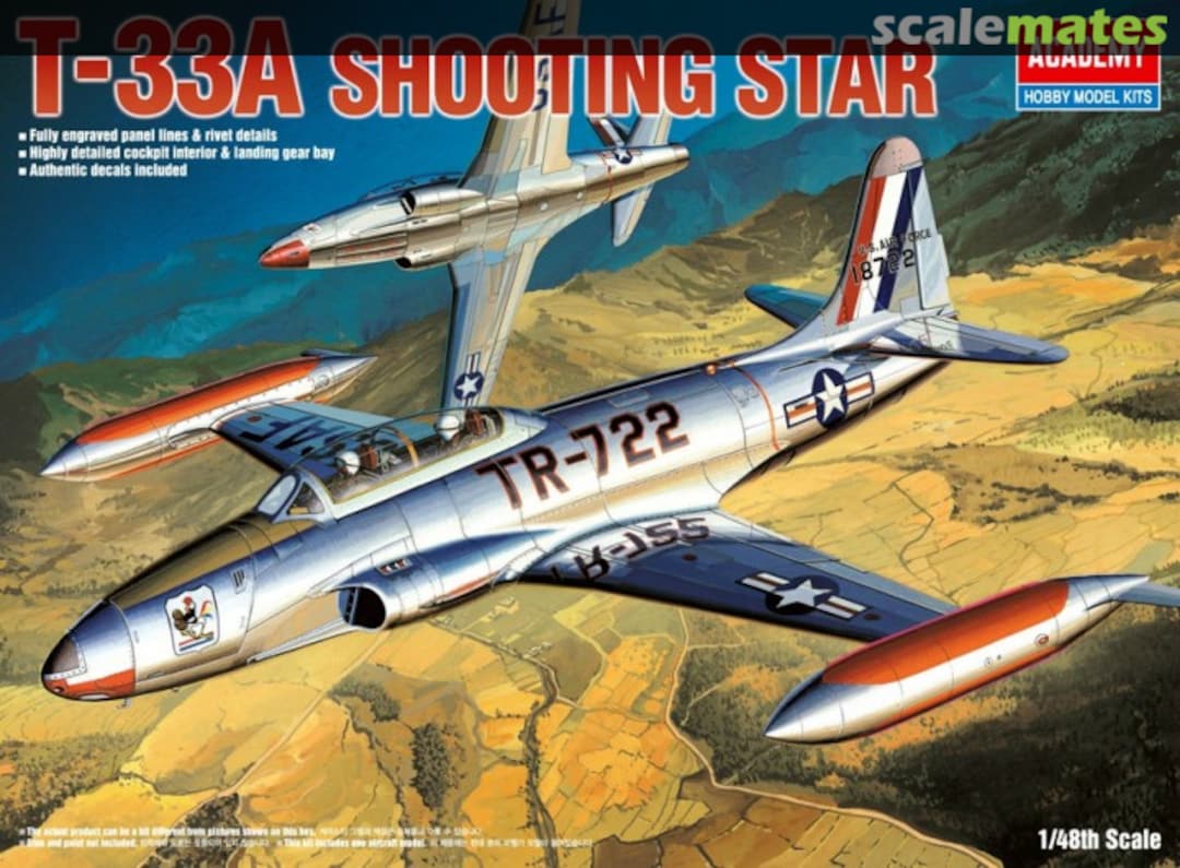 Boxart T-33A Shooting Star 2185 Academy