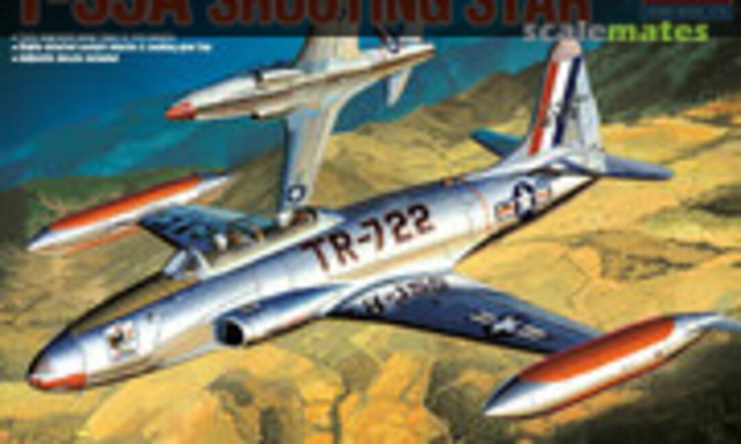 1:48 T-33A Shooting Star (Academy 2185)