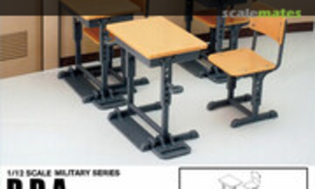 1:12 Designated Defense School's Desk (Tomytec LD013)