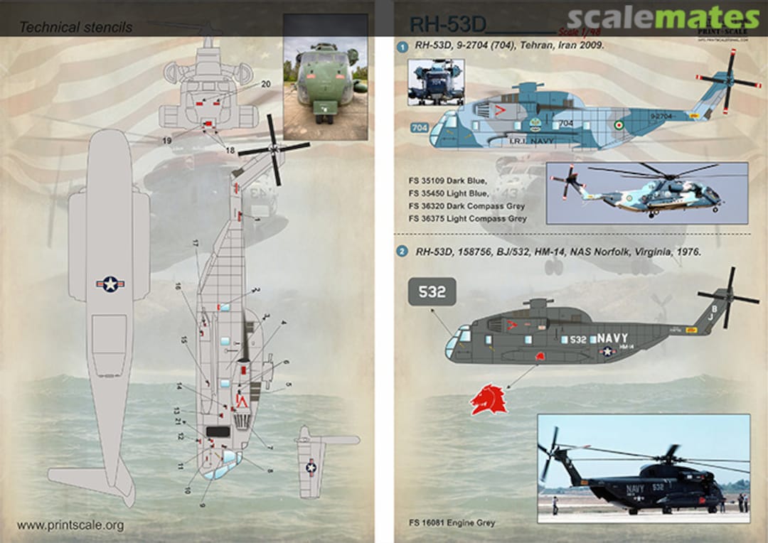 Boxart Decal for RH-53D 48-138 Print Scale