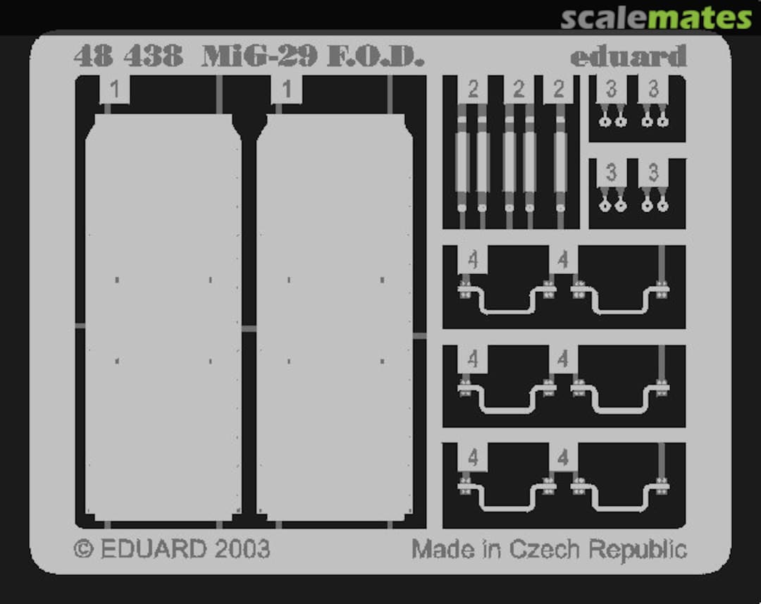 Boxart MiG-29 F.O.D. 48438 Eduard