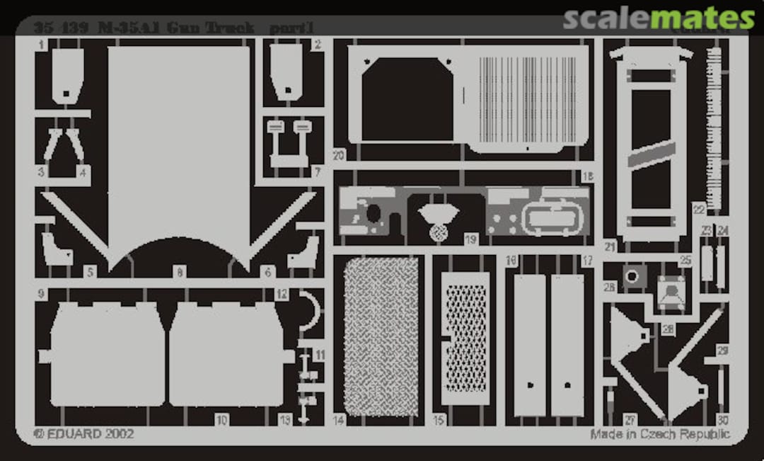 Boxart M35A1 Gun Truck 35439 Eduard