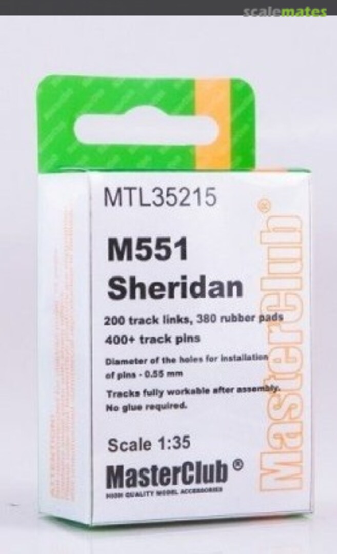 Boxart Tracks for M551 Sheridan MTL35215 MasterClub