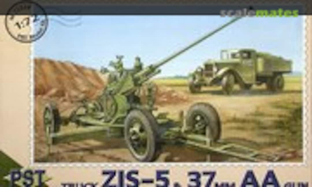 1:72 Truck ZiS-5 and 37-mm AA Gun (PST 72028)