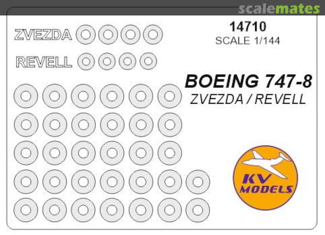 Boxart Boeing 747-8 14710 KV Models