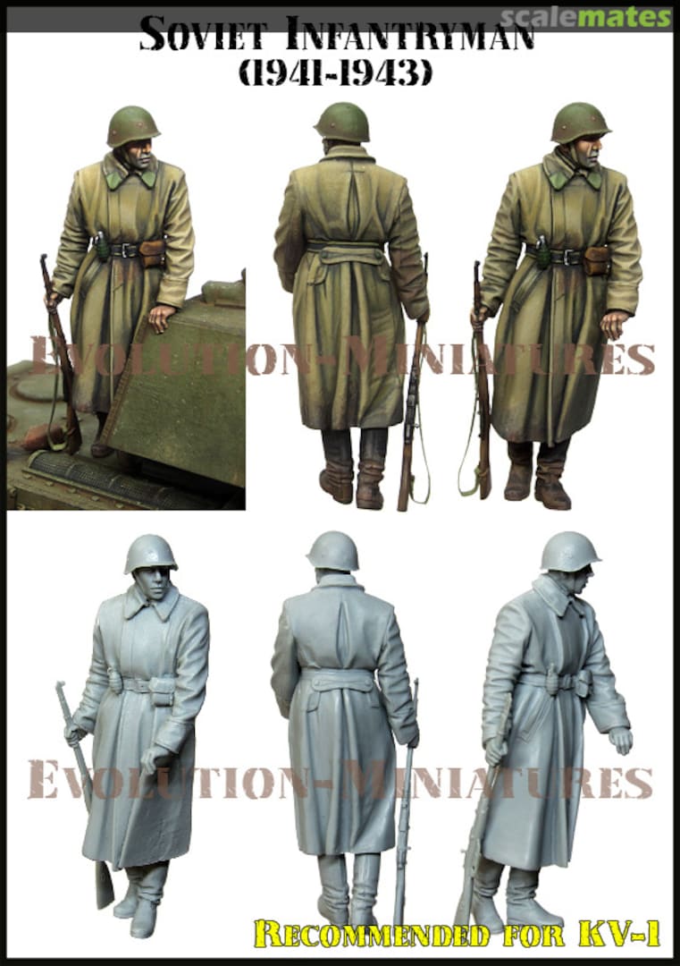 Boxart Infantryman EM-35216 Evolution Miniatures