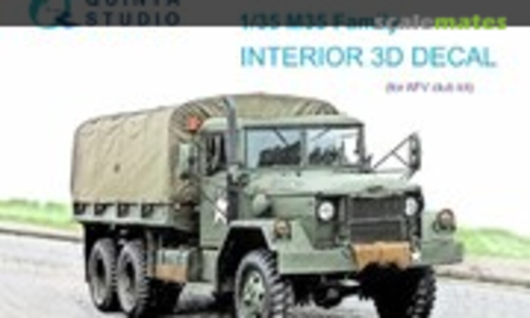 1:35 M35 Family interior 3D decals (Quinta Studio QD35037)