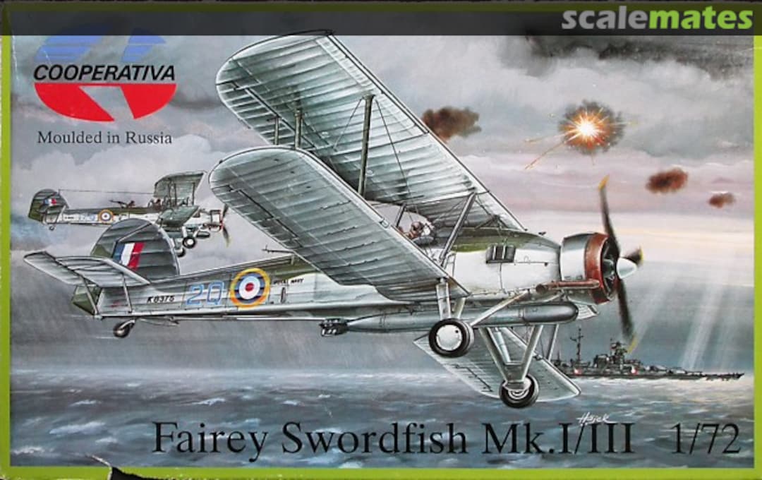 Boxart Fairey Swordfish Mk.I/III R72004 Cooperativa