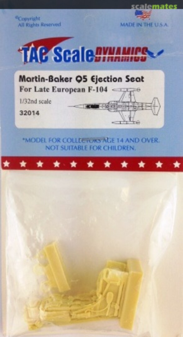 Boxart Martin Baker Q5 Ejection Seat 32014 TAC Scale Dynamics