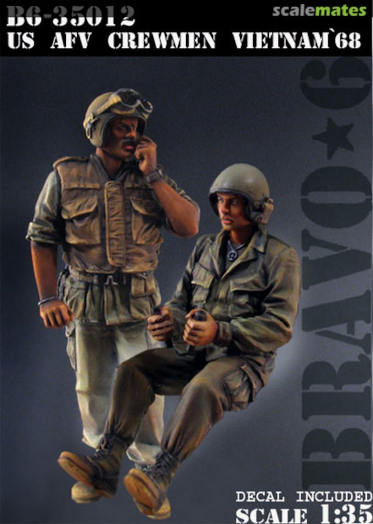 Boxart U.S. AFV Crewmen B6-35012 Bravo-6