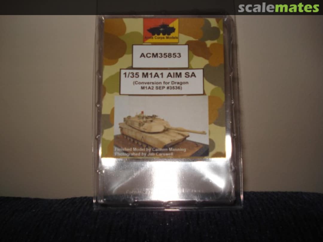 Boxart M1A1 AIM SA Conversion ACM35853 Arms Corps Models