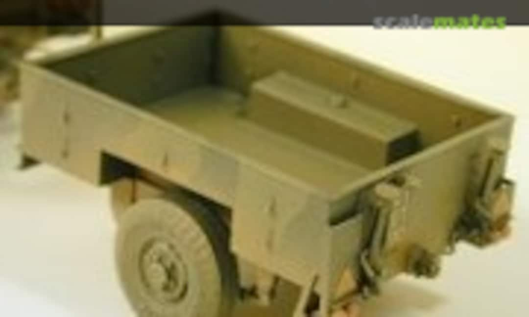 3/4 Ton trailer (empty) (Accurate Armour K144)