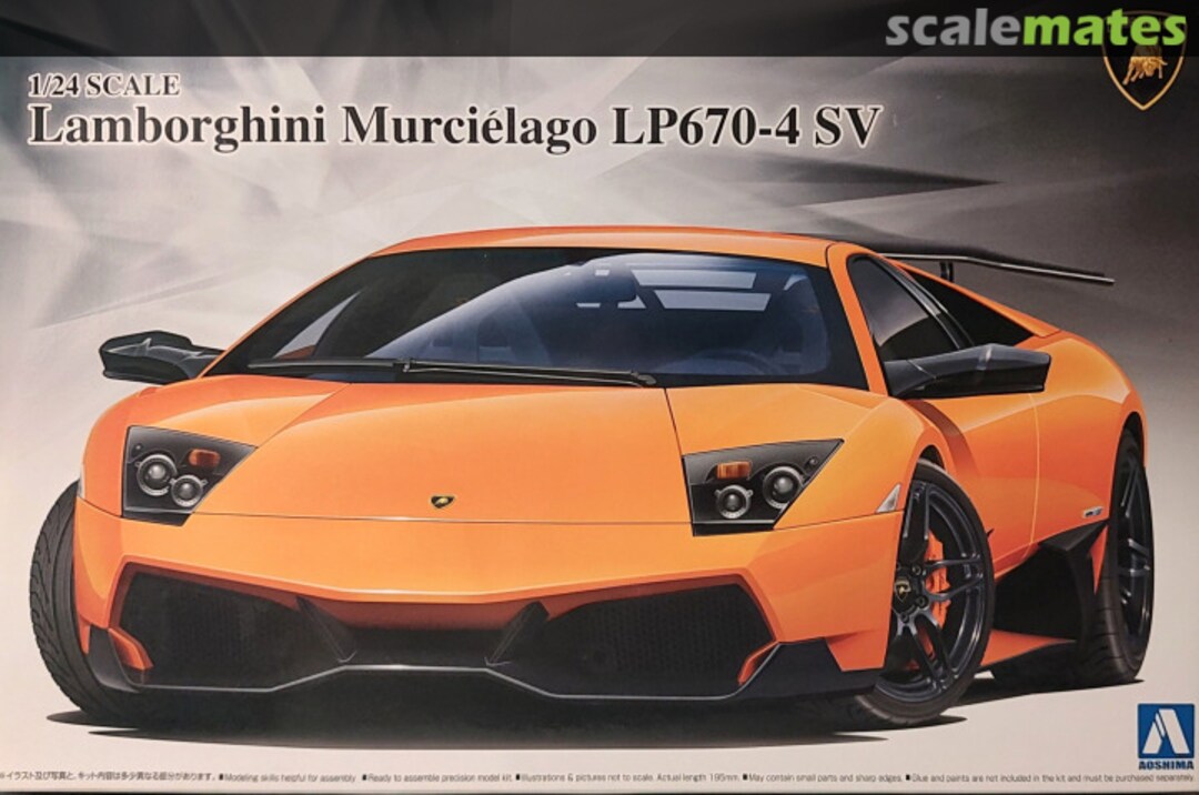 Boxart Lamborghini Murcielago LP670-4 SV 007068 Aoshima