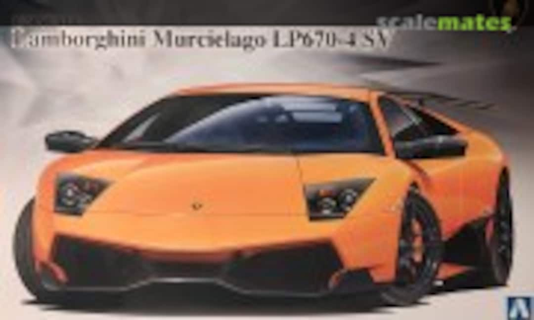 1:24 Lamborghini Murcielago LP670-4 SV (Aoshima 007068)