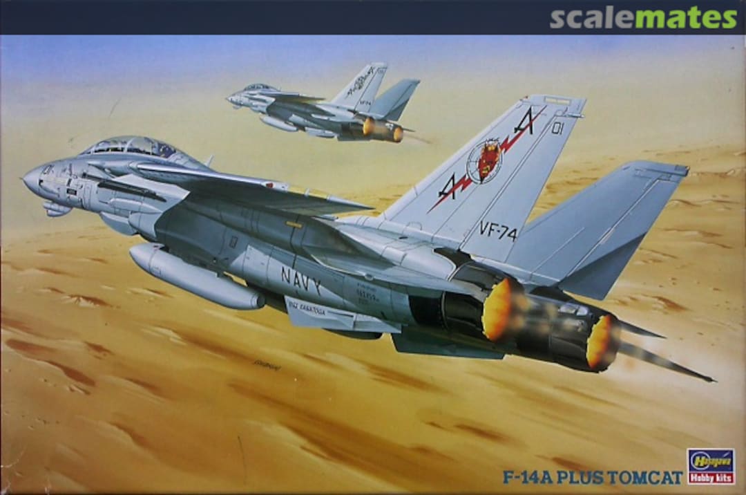 Boxart F-14A Plus Tomcat KT2 Hasegawa