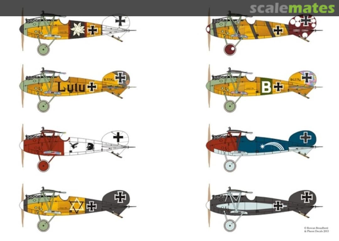 Boxart Albatros D.V/Va 48020 Pheon Decals