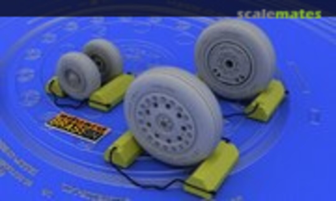 1:48 F-4B/N Wheels (Eduard 648014)