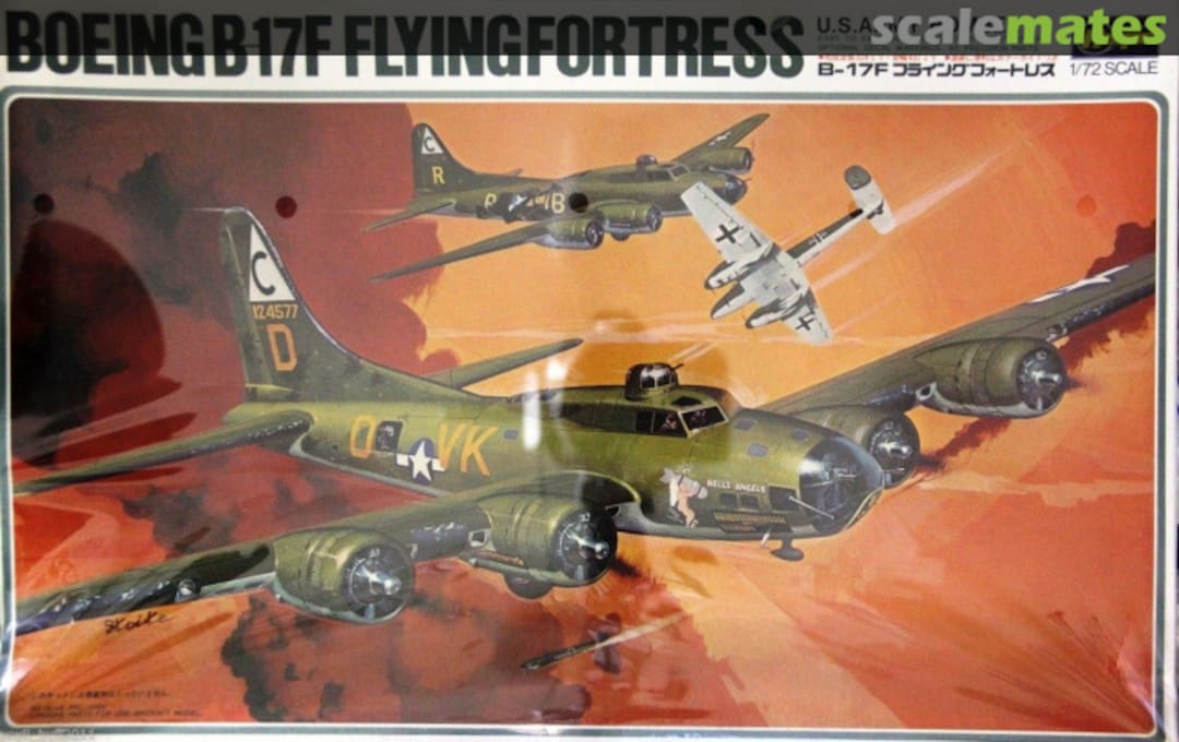 Boxart Boeing B-17F FlyingFortress K11 Hasegawa