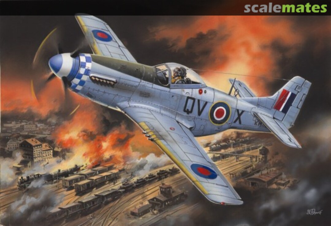 Boxart Mustang Mk.IVA 48155 ICM