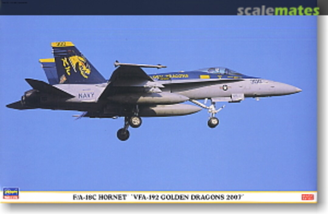 Boxart F/A-18C Hornet `VFA-192 Golden Dragons 2007´ 09799 Hasegawa