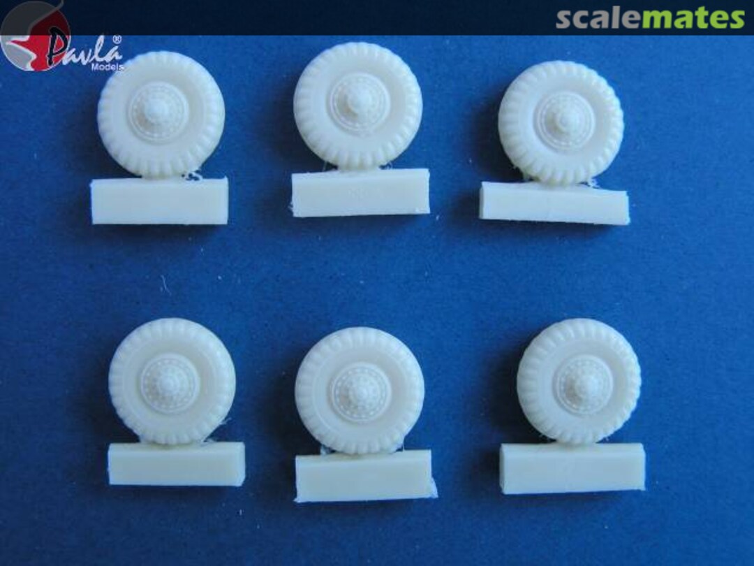 Boxart DUKW - wheels for kit Italeri M72-61 Pavla Models