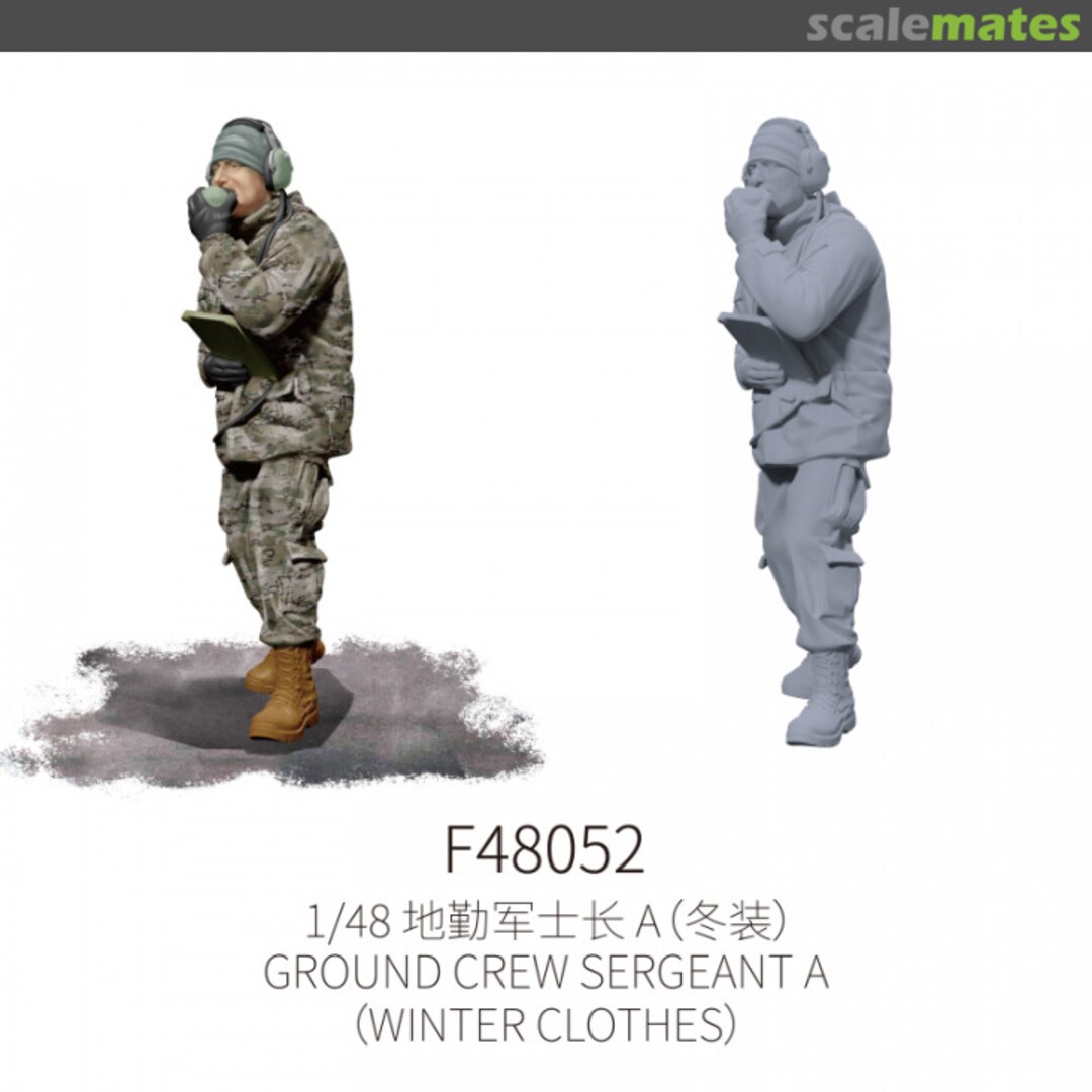 Boxart Chocks Crew F48052 Galaxy Model