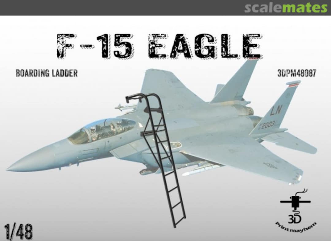 Boxart F-15 Eagle Boarding ladder 3DPM48087 3D Print Mayhem