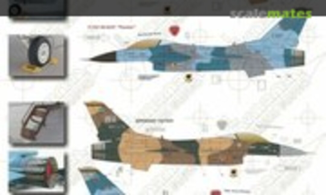 1:32 F-16C Fighting Fulcrums (TwoBobs Aviation Graphics 32-001)