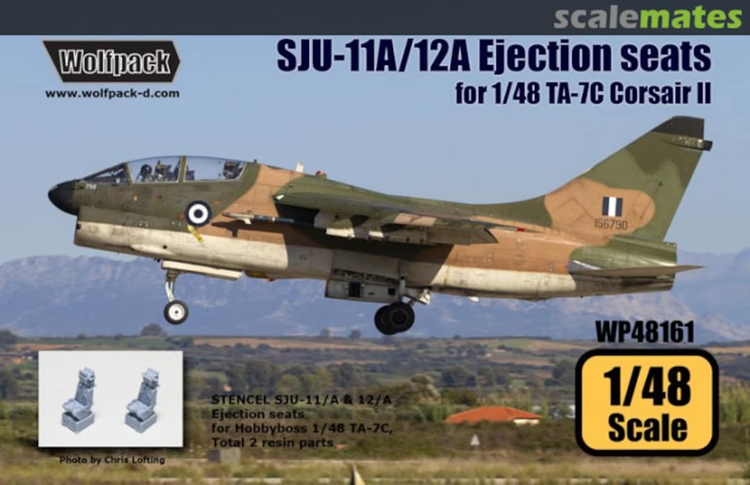 Boxart TA-7C Corsair II - SJU-11A/12A Ejection Seats WP48161 Wolfpack