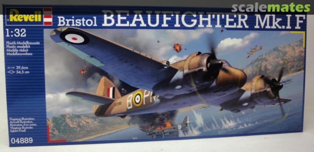 Boxart Bristol Beaufighter Mk.I F 04889 Revell