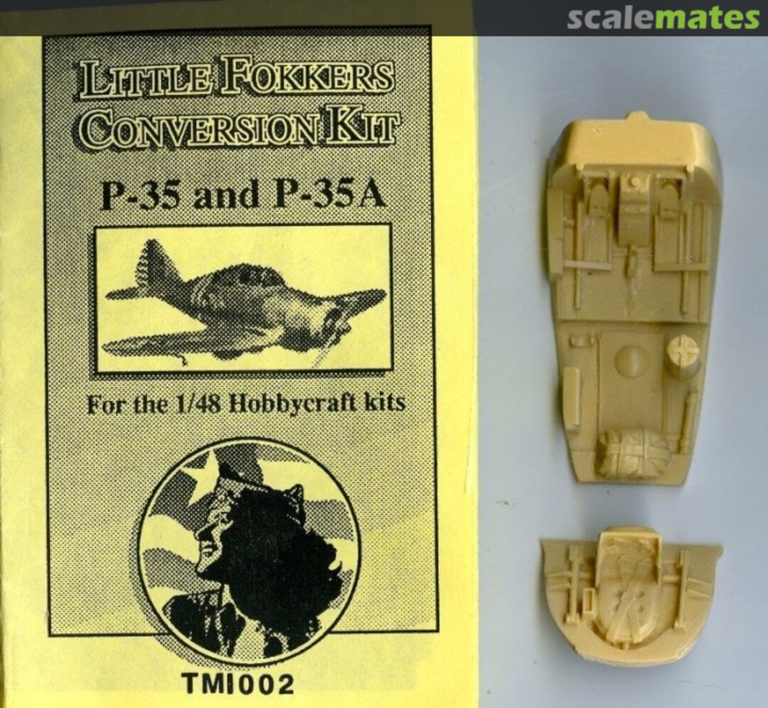 Boxart P-35 and P-35A (Cockpit) TMI002 Little Fokkers