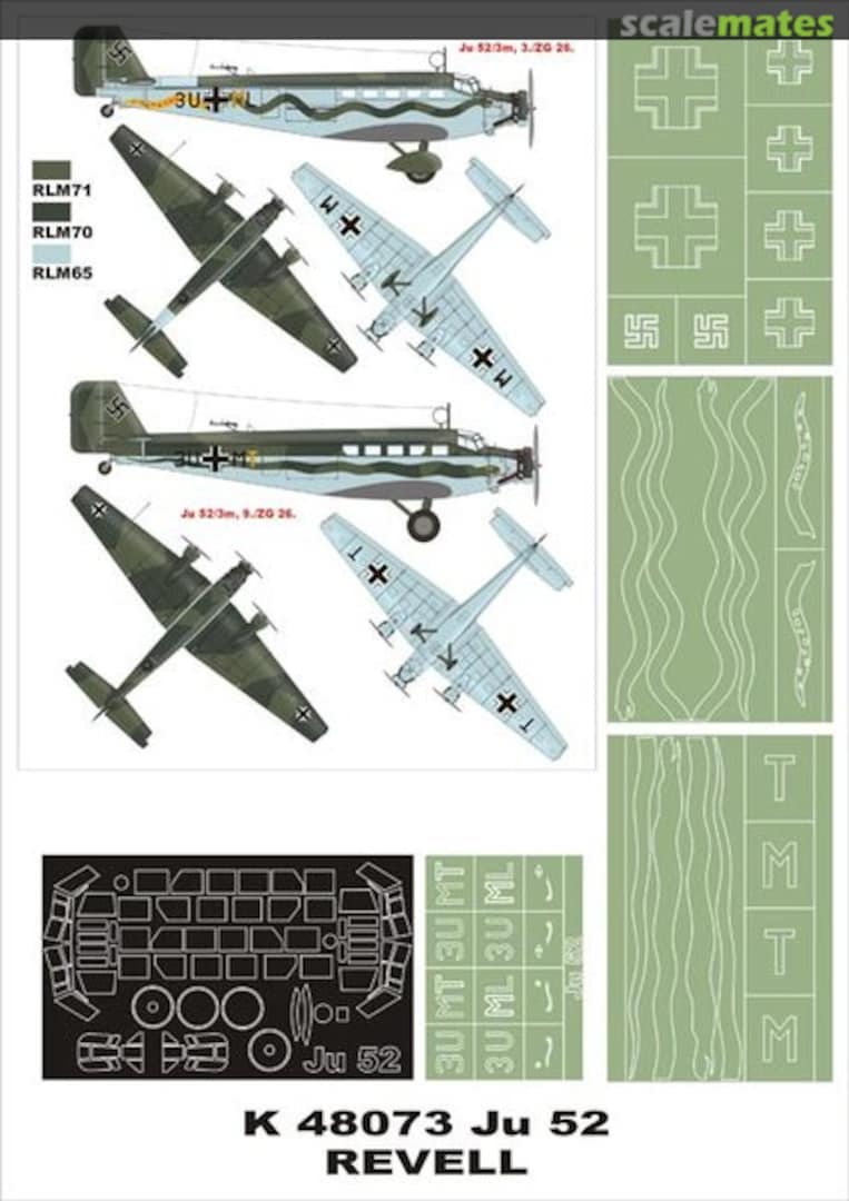 Boxart Junkers Ju 52 K48073 Montex