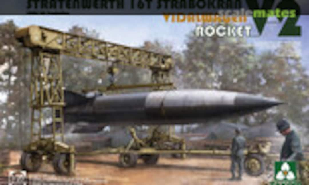 1:35 Stratenwerth 16T Strabokran Vidalwagen V-2 Rocket (Takom 2123)