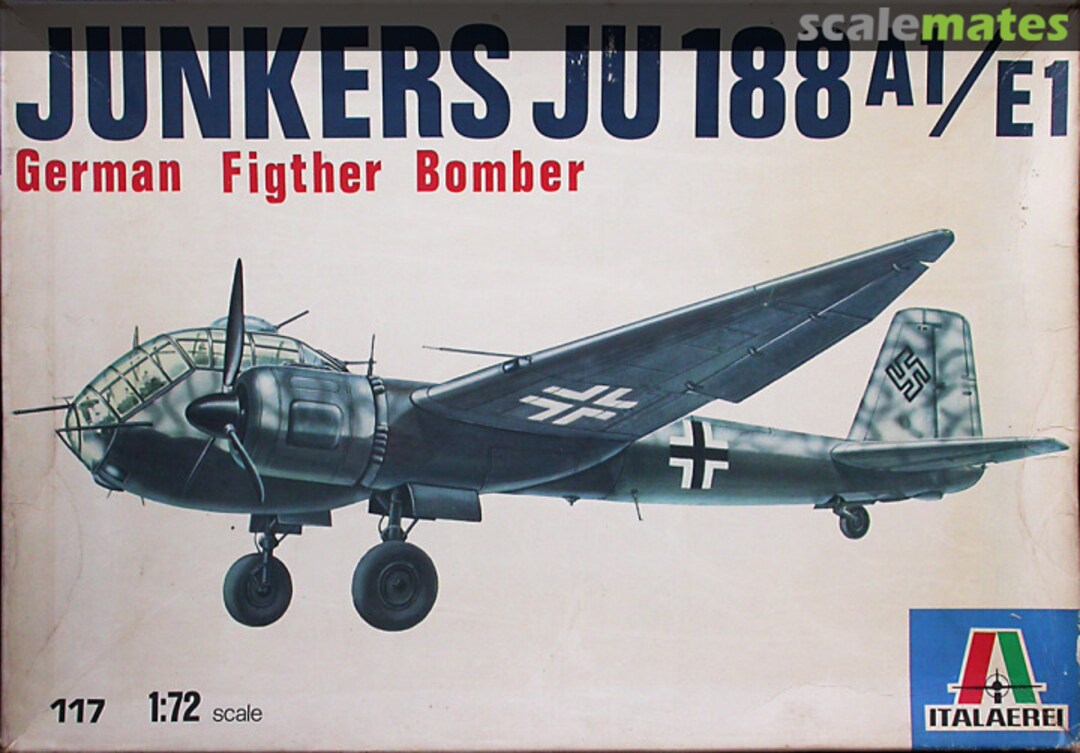 Boxart Junkers Ju 188 A1/E1 117 Italaerei