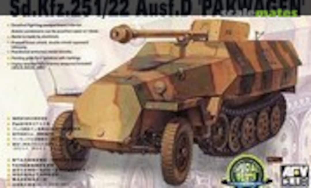 1:35 Sd.Kfz.251/22 Ausf. D early &quot;PaK-Wagen&quot; (AFV Club AF35083)