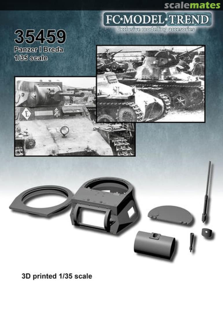 Boxart Pz.Kpfw. Ia & Breda 2cm 35459 FC Model Trend