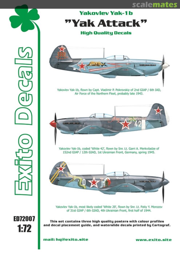 Boxart "Yak Attack" ED72007 Exito Decals