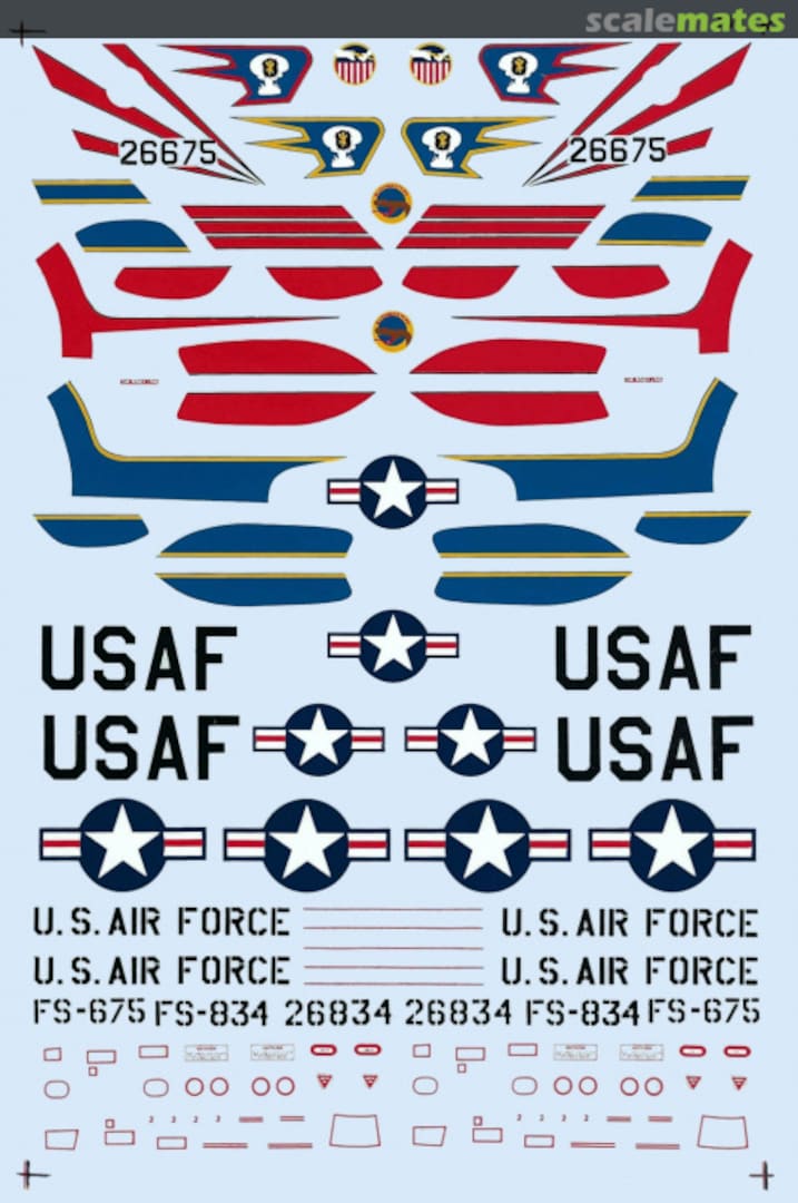 Boxart F-84F Thunderstreaks 72-0330 Microscale