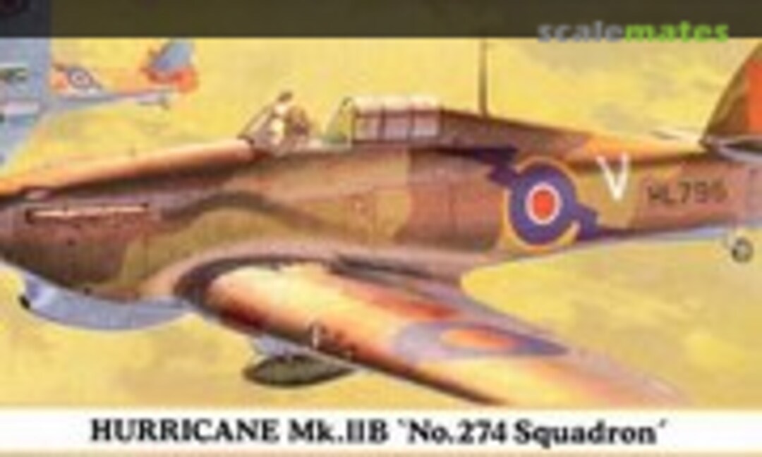 1:72 Hurricane Mk.IIB `No.274 Squadron´ (Hasegawa 00275)