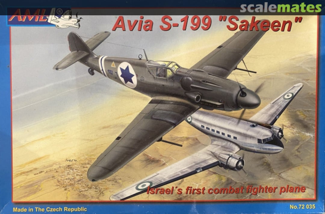 Boxart Avia S-199 "Sakeen" 72035 AML