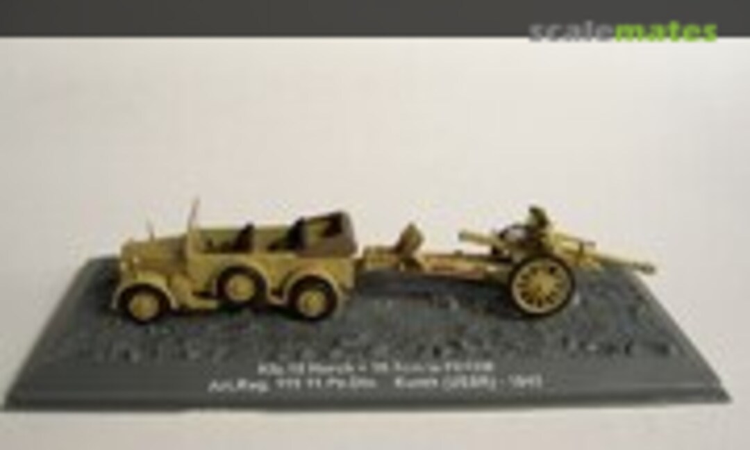 1:72 Kfz.15 Horch + 10.5cm le FH18M (Altaya 55)