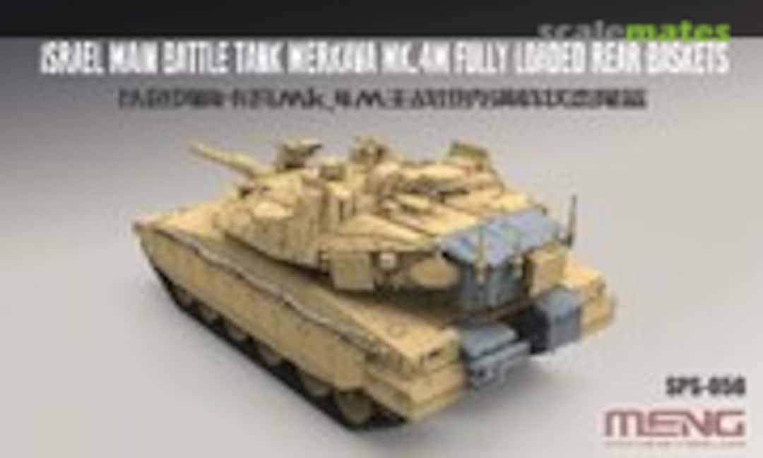 1:35 Merkava Mk.4M Fully Loaded Rear Baskets (Meng Model SPS-056)