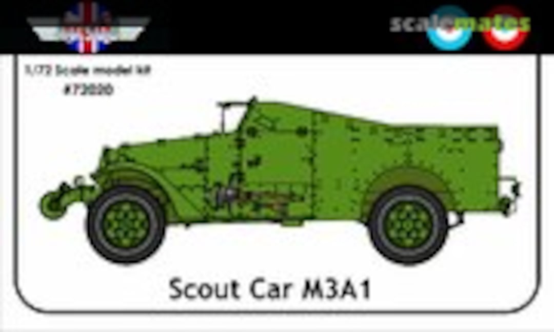 1:72 White M3A1 Scout Car (AccsGB 72020)