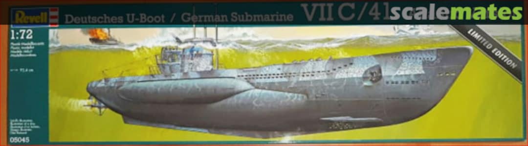 Boxart Deutsches U-Boot / German Submarine VII C/41 Atlantic Version 05045 Revell