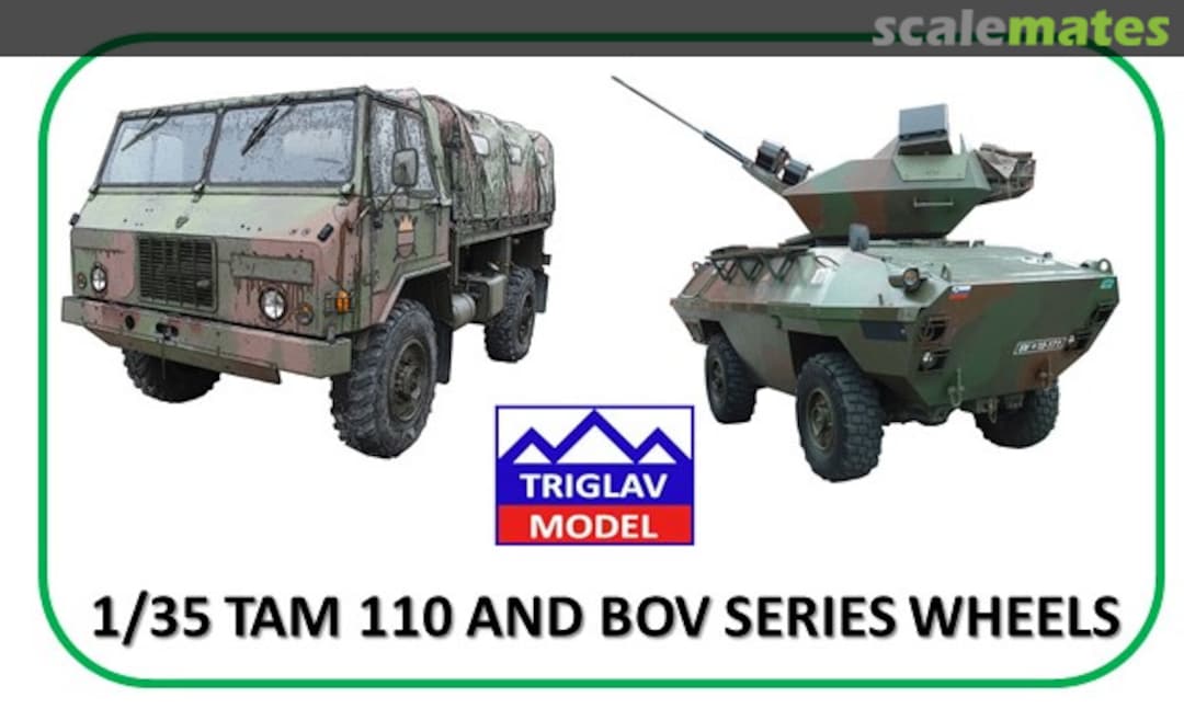 Boxart YPA TAM 110 and BOV Series Wheels - EX-YU AND NEW TYPE TB1102 Triglav model