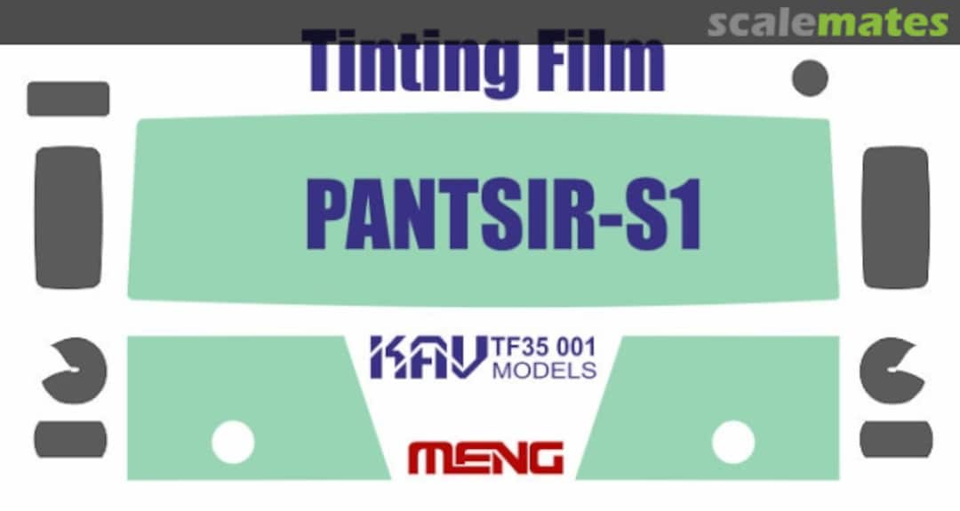 Boxart Pantsir S-1 tinting film KAV TF35 001 KAV models