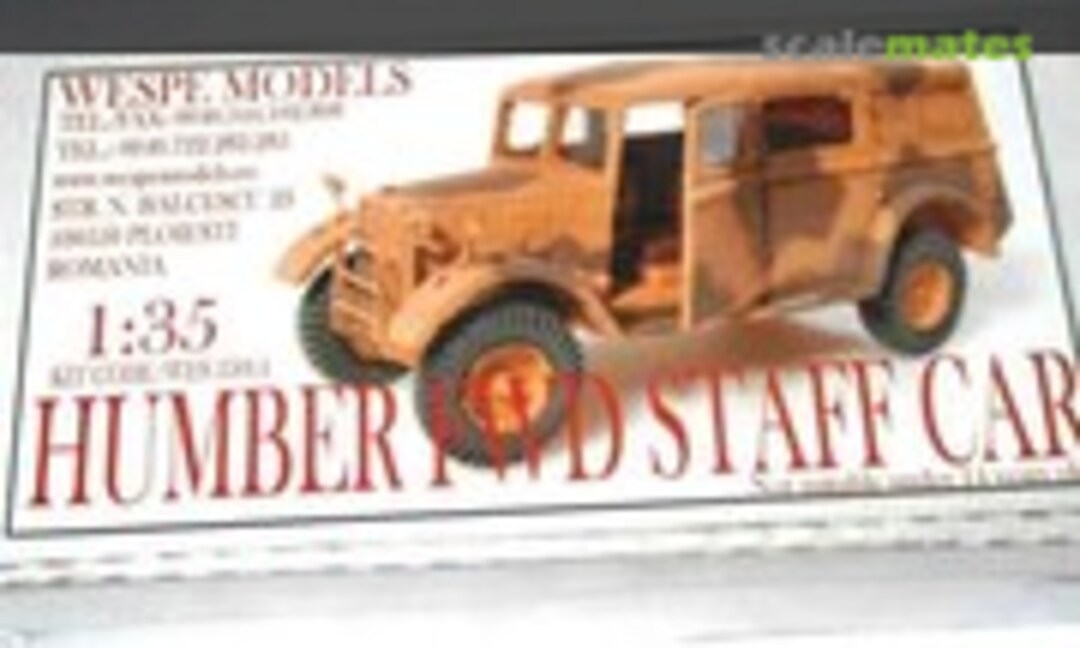 1:35 Humber FWD Staff Car (Wespe Models WES 35014)