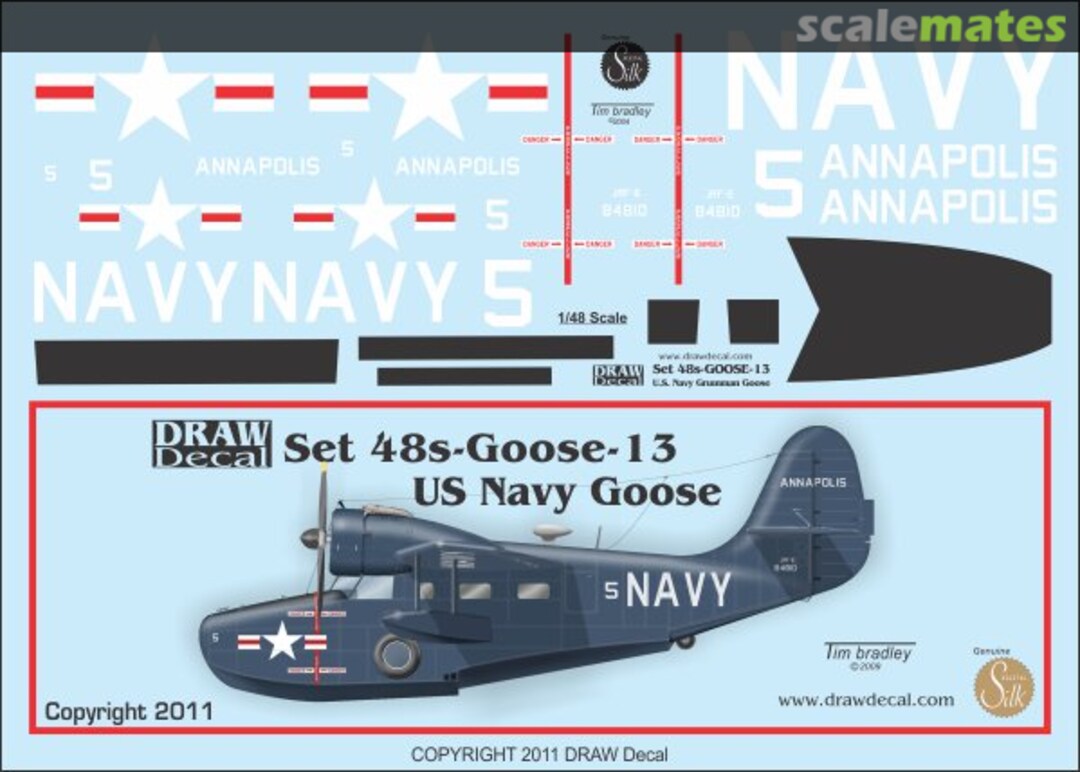 Boxart US Navy Goose 48-Goose-13 Draw Decal