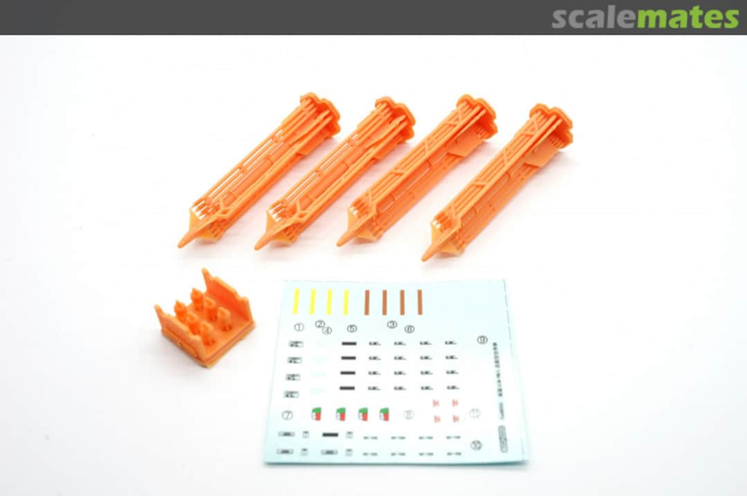 Contents AIM-9M/L Siderwinder (4 Pieces) Fa48056 Fab Scale